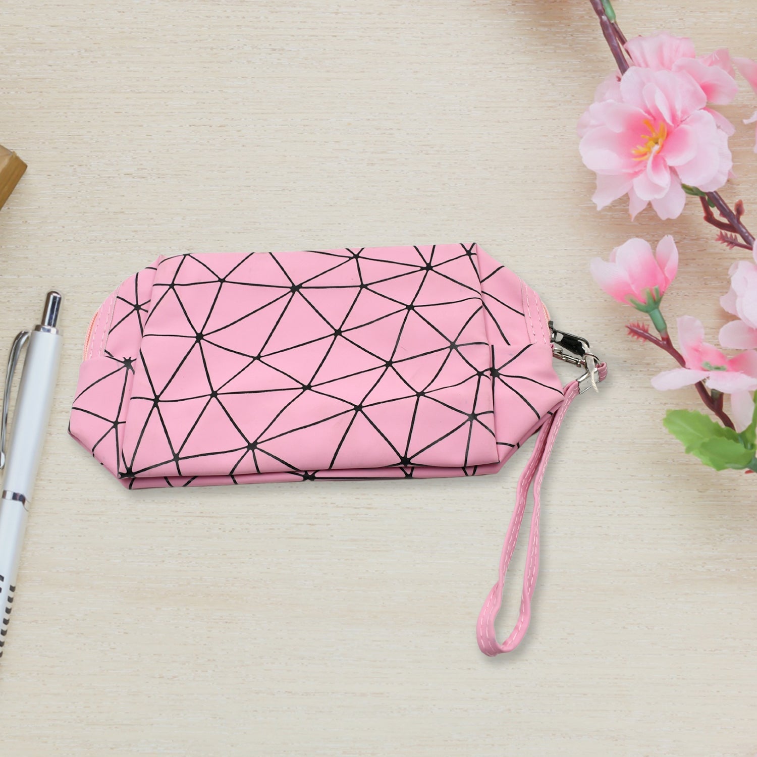 12631 Multipurpose Portable Travel Hand Pouch With Zipper / Bag Makeup Pouch for Women, Travel Makeup Bag Portable Carry Cosmetic Organizer Bag Pouch for Girls 12631 Multipurpose Portable Travel Hand Pouch With Zipper / Bag Makeup Pouch for Women, Travel Makeup Bag Portable Carry Cosmetic Organizer Bag Pouch for Girls